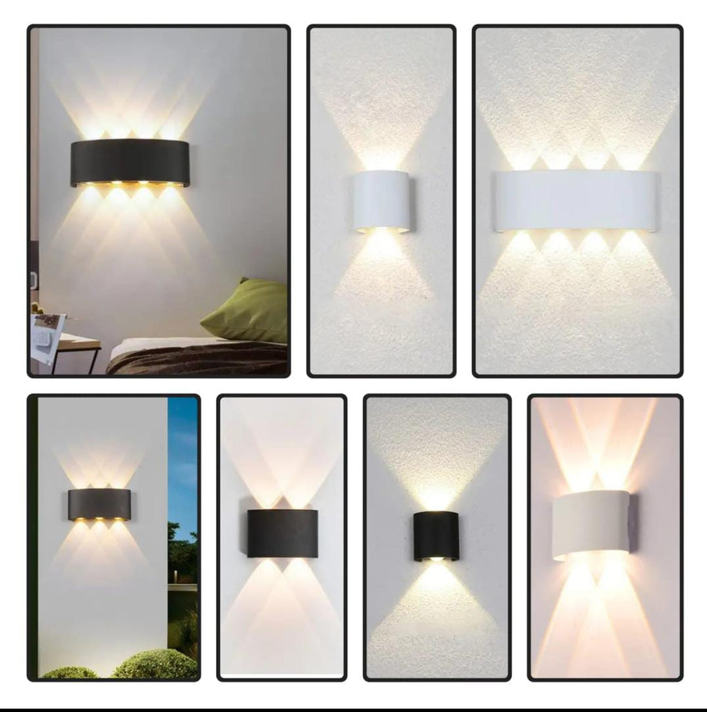 Wall light all design available indoor outdoor use... waterproof good quality... ￼￼