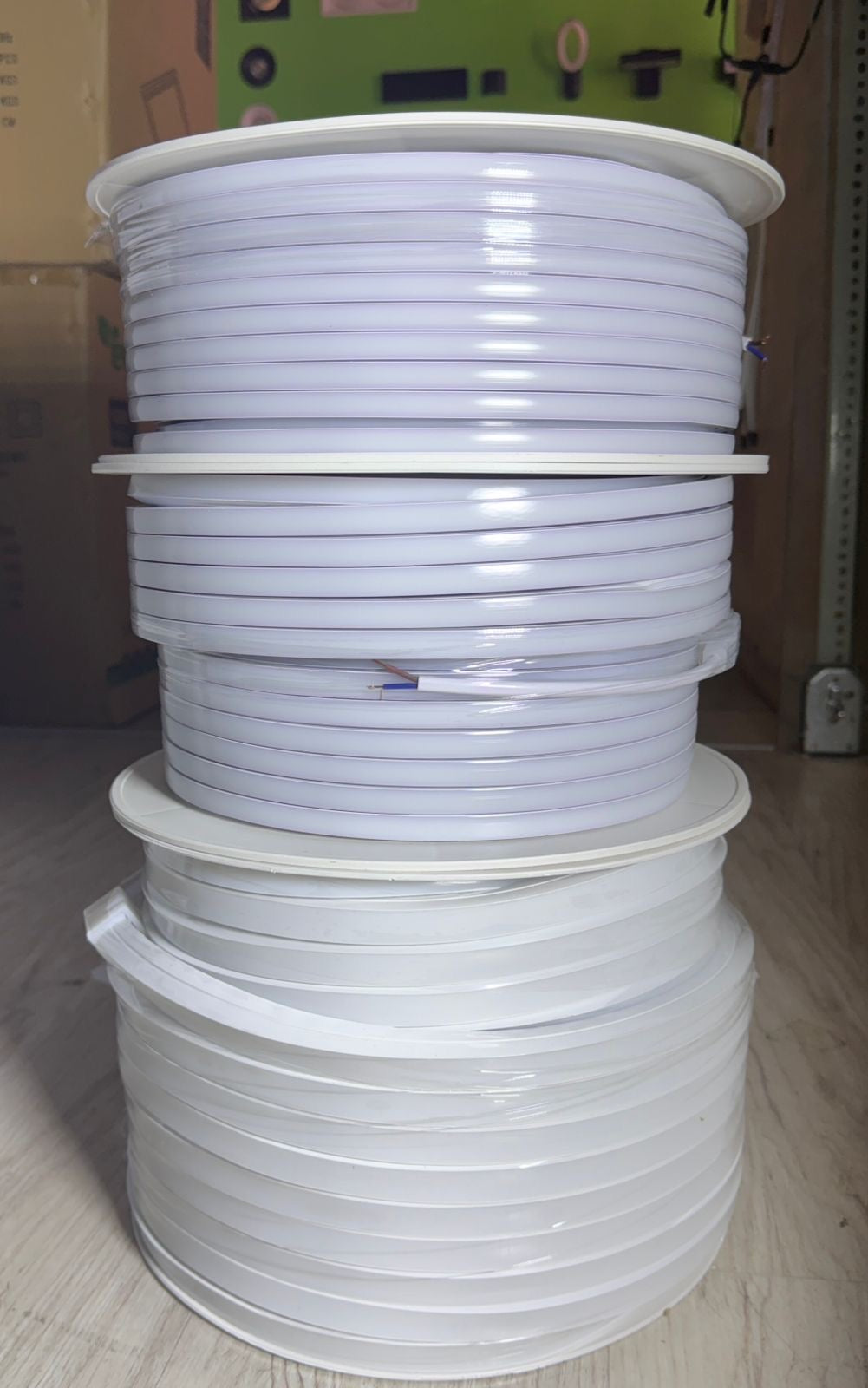 Led Stip Light 50 Meter Roll All Colour Available - white ,waram white,Red, green , blue -Etc... flexible typ good quality indore outdoor use...