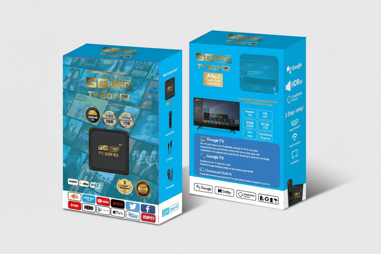 5G Pro Android IPTV Box 4K UHD Dubai UAE