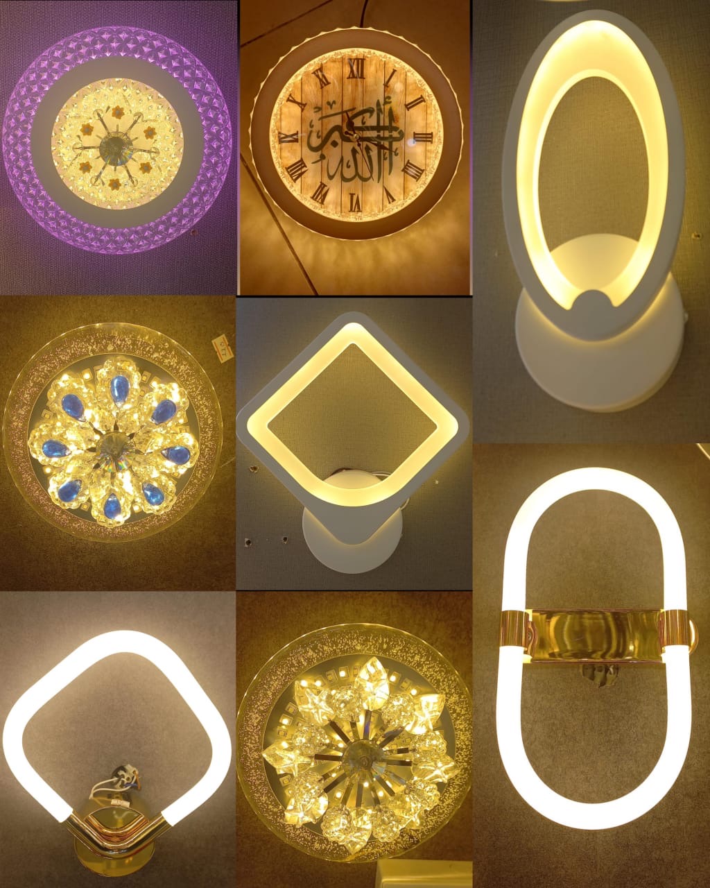 Wall light all design available indoor outdoor use... waterproof good quality... ￼￼