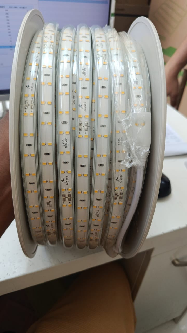 Led Stip Light 50 Meter Roll All Colour Available - white ,waram white,Red, green , blue -Etc... flexible typ good quality indore outdoor use...