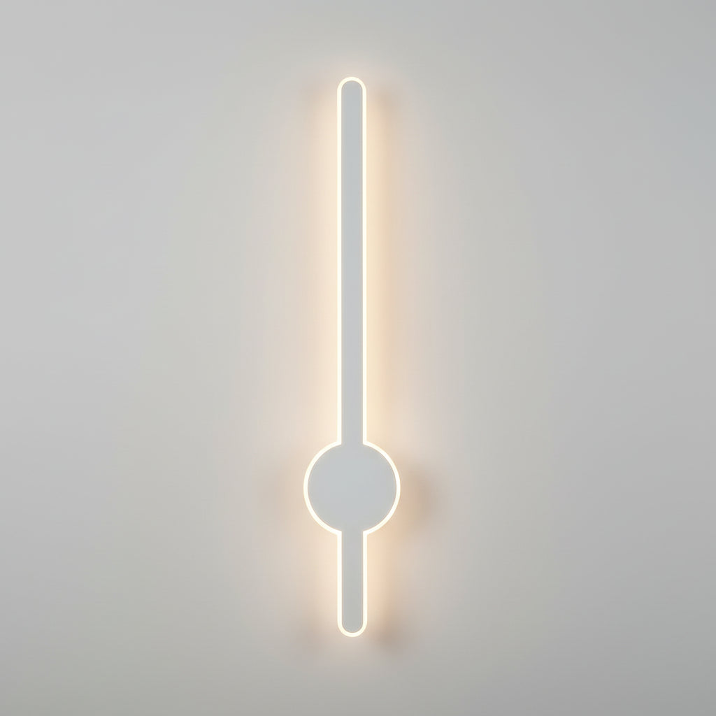 White Modern Outdoor LED Wall Light – Villa Linear Wall Lamp