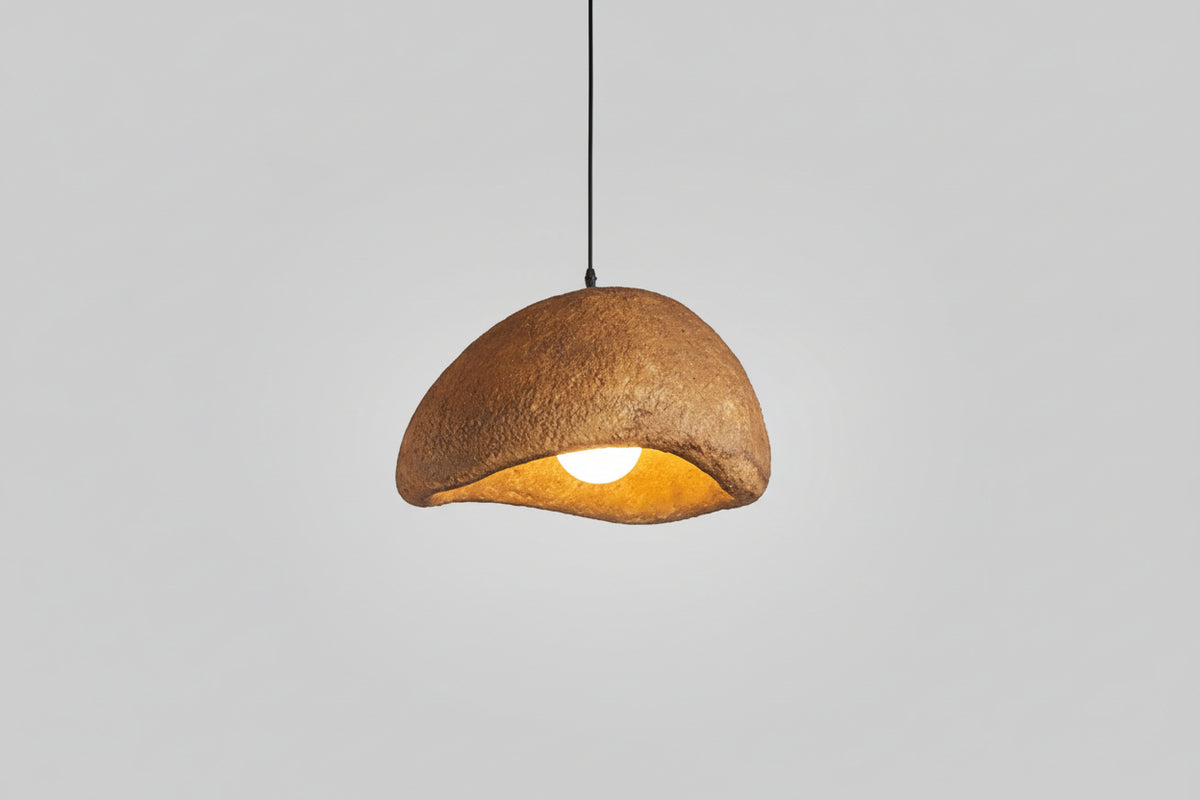 Nordic wabi-sabi resin pendant chandelier E27